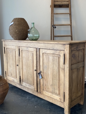 french-antique-sideboard-pine-cupboard-buffet-nz-so-vintage