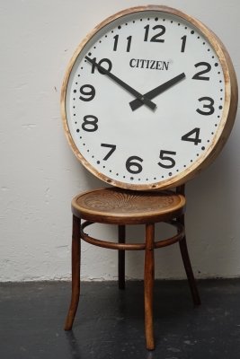 vintage-japanese-citizen-60's-large-wall-clock-1